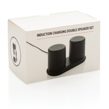 Logotrade promotional giveaway picture of: Double induction charging speaker